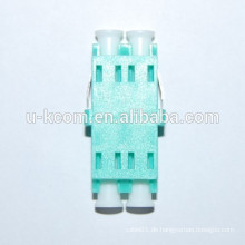 Aqua Color OM3 LC Glasfaser-Adapter